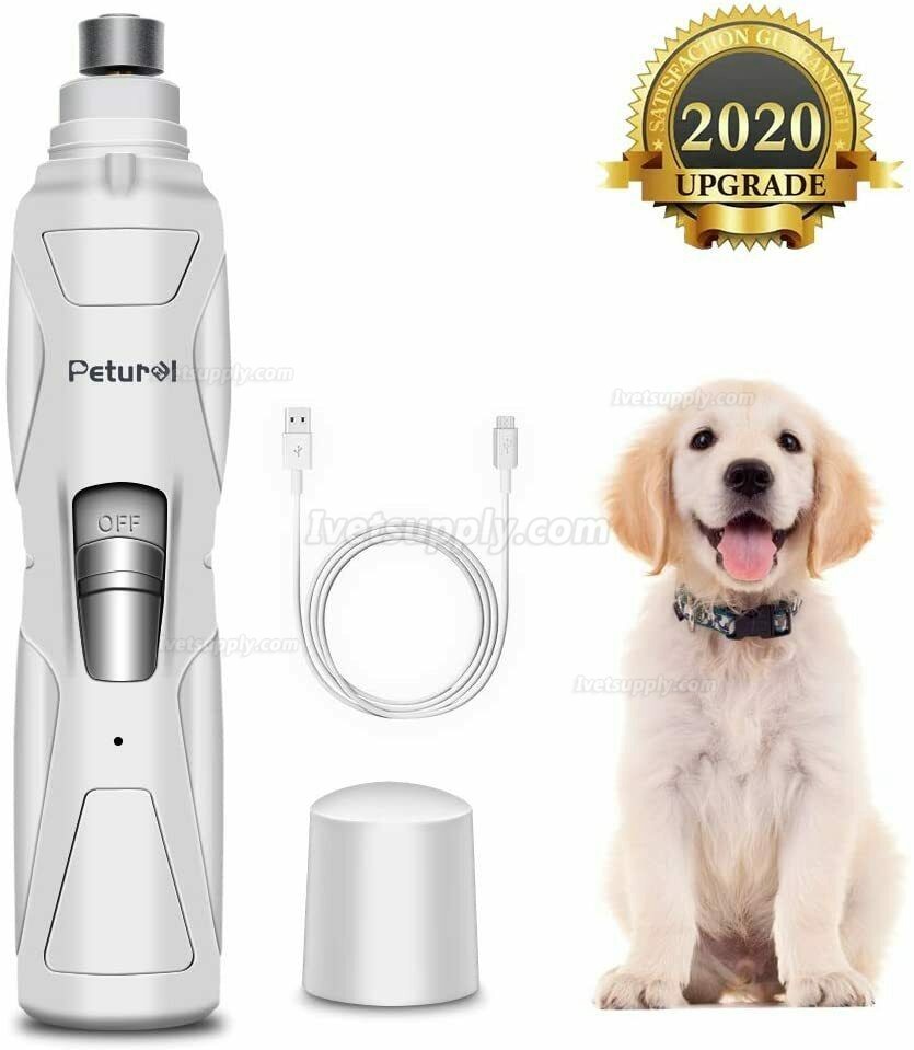 Professional Pet Dog Cat Nail Trimmer Grooming Tool Grinder Electric Clipper Kit